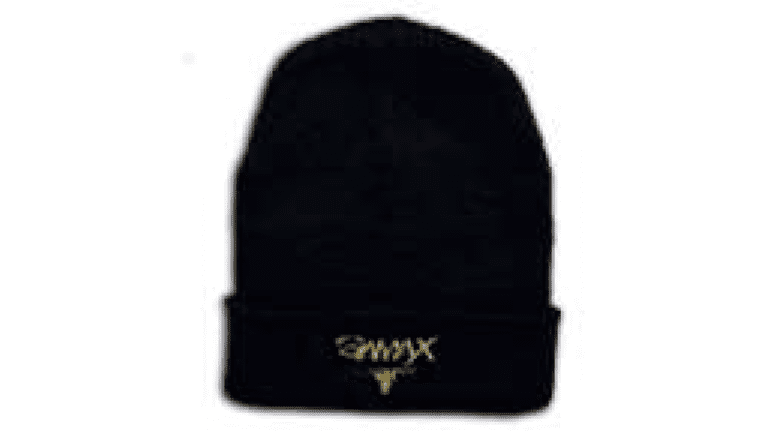 Gorro de Invierno Negro GamaX GOR1 Gorro de invierno de color negro marca GamaX, con logo bordado en amarillo.